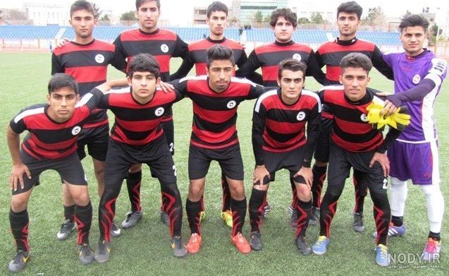 جهت دیدار برگشت پلی اف لیگ دسته اول کشور؛ تیم فوتبال ایرانجوان ...