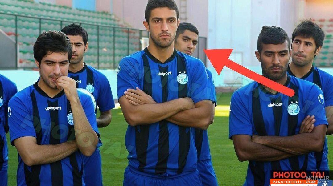 رضاییان به جای پرسپولیس،آبی‌پوش شد/عکس - خبرآنلاین