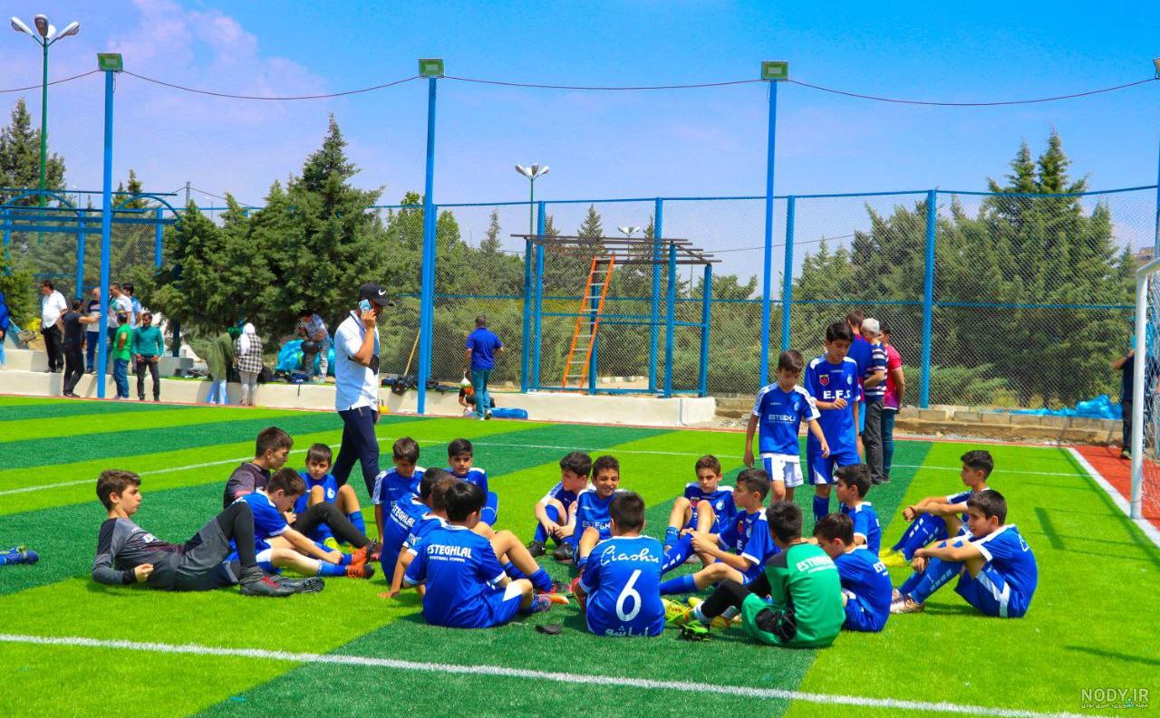 عکس تیم آبی پوشان