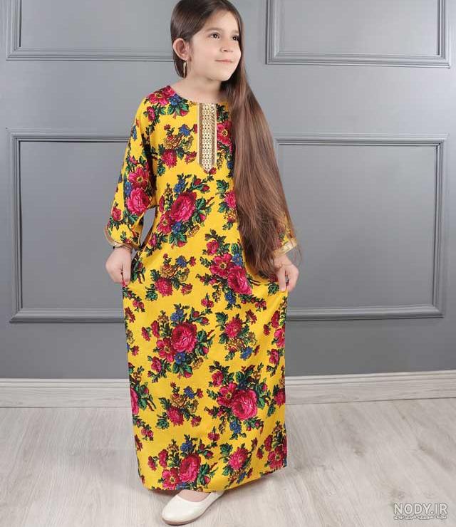 عکس لباس ساحلی بچه گانه بلند عکس لباس ساحلی بچه گانه بلند