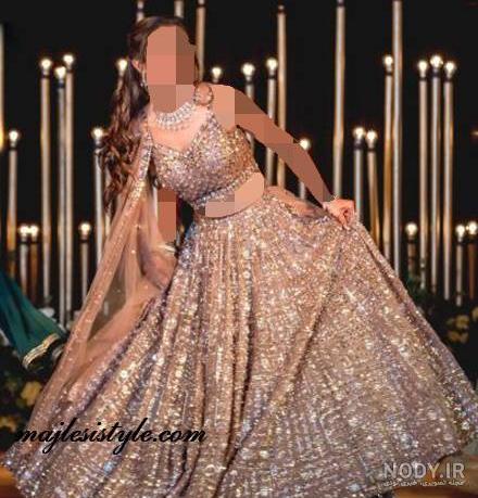 عکس مدل لباس هندی ساری دامن