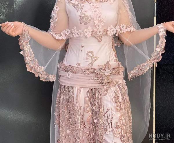مدل لباس کردی جدید زنانه + لباس کردی جدید پولکی در اینستا