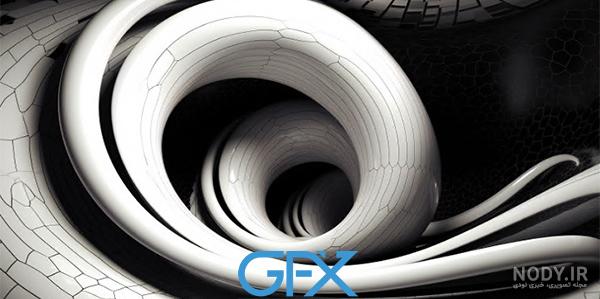  پس زمینه دخترانه سه بعدی