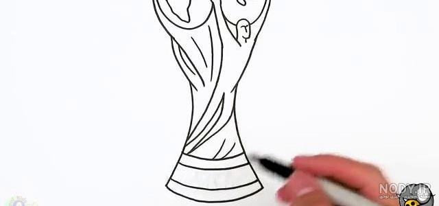 نقاشي زمين فوتبال كودكانه