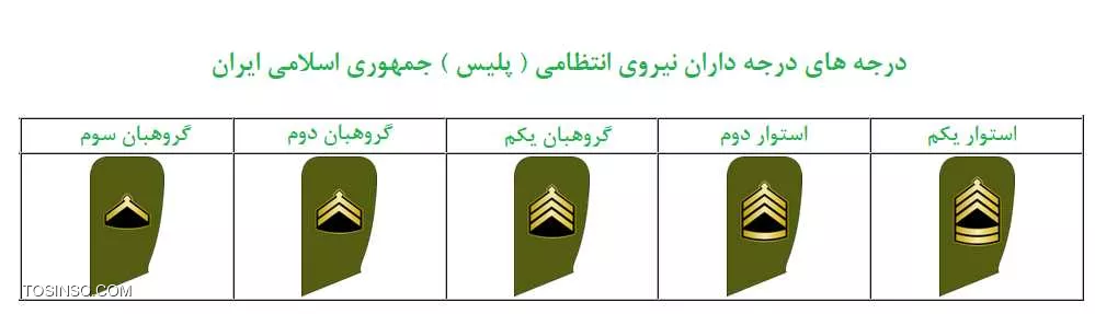 عکس درجه ارتشبدی