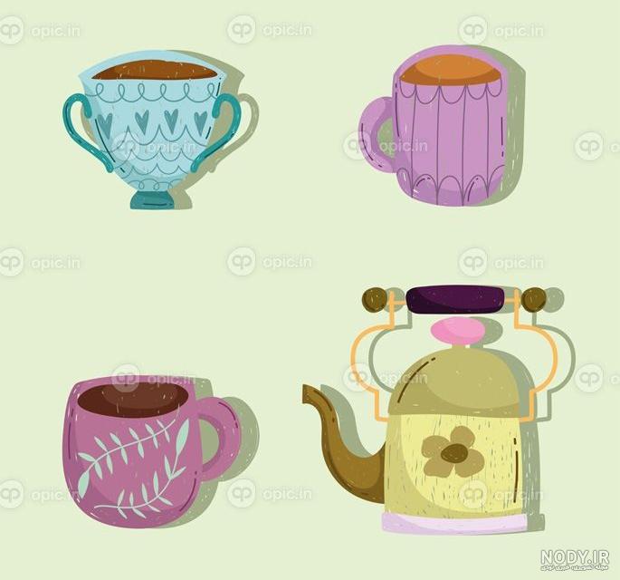 نقاشی فانتزی قوری