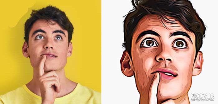 تبدیل عکس به شخصیت کارتونی در فتوشاپ (تصویری و گام به گام)