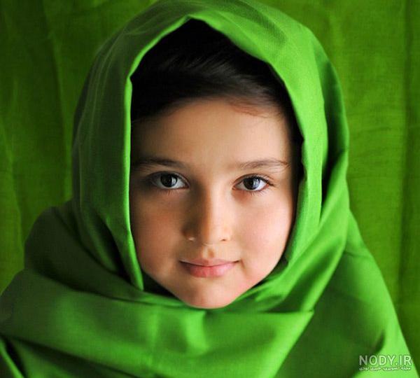 عکس دختر بچه با حجاب