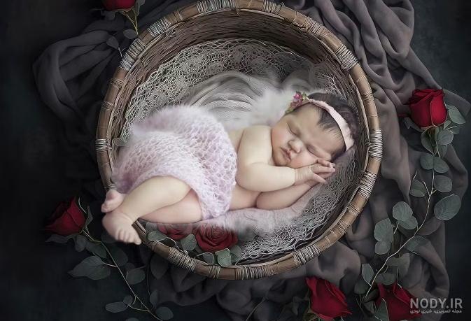 عکس فتوشاپ بچه - عکس نودی