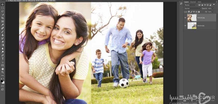 چگونه یک عکس را به فتوشاپ اضافه کنیم چگونه یک عکس را به فتوشاپ اضافه کنیم