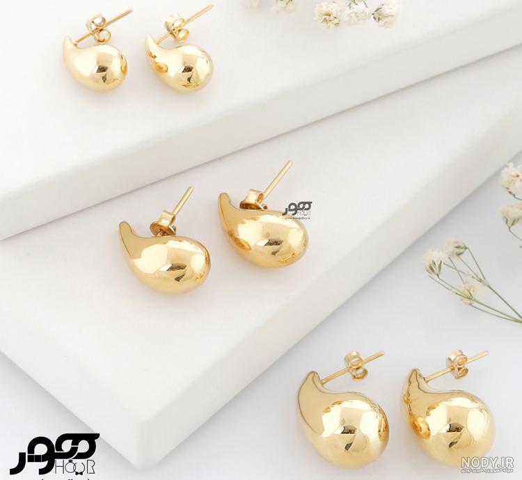 گوشواره حلقه ای - 59 مدل گوشواره حلقه دخترانه و زنانه 2024 | ساتیشو گوشواره حلقه ای - 59 مدل گوشواره حلقه دخترانه و زنانه 2024 | ساتیشو