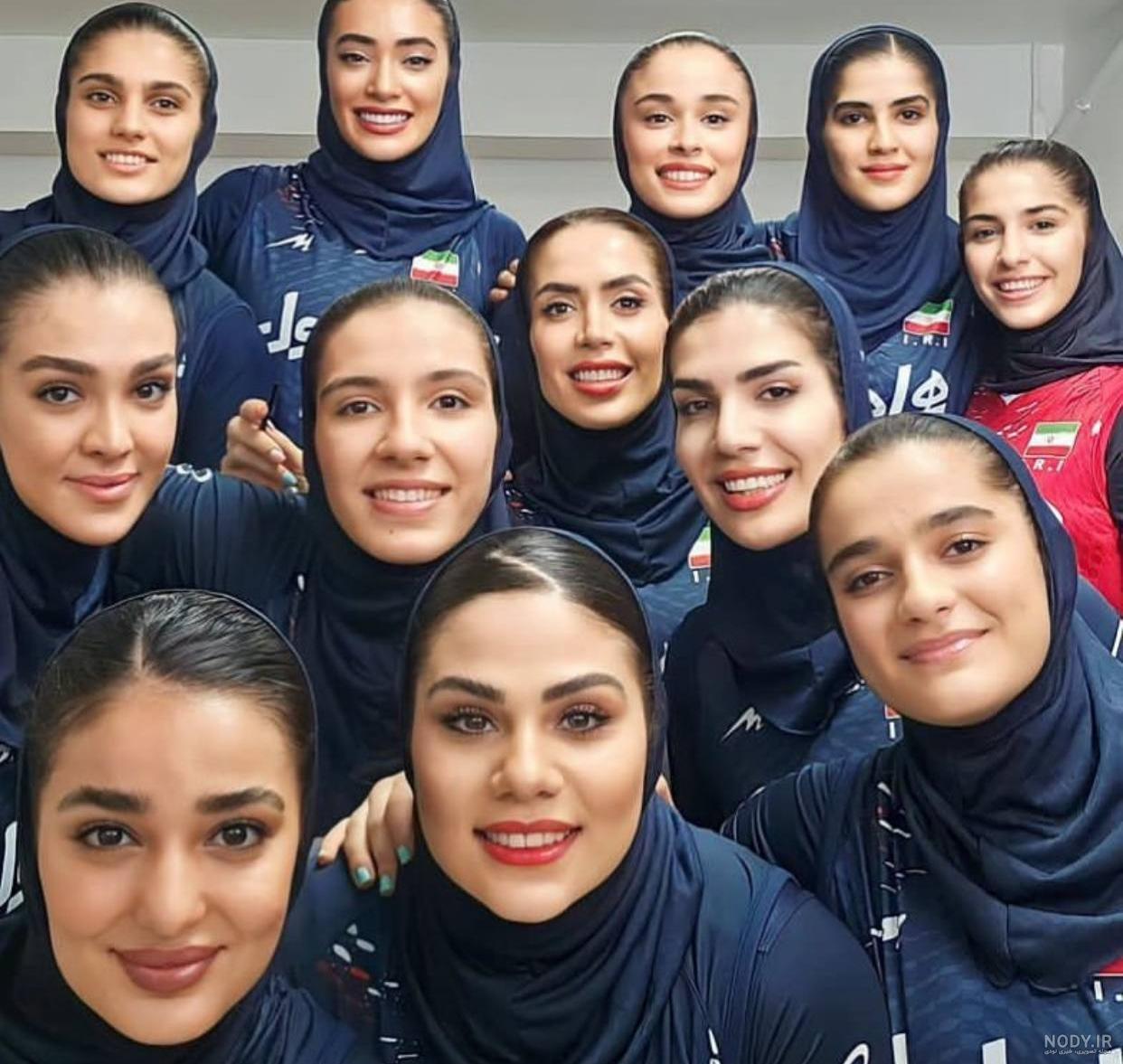 اسامی بازیکنان تیم ملی والیبال بانوان ایران اعلام شد | پایگاه خبری ...