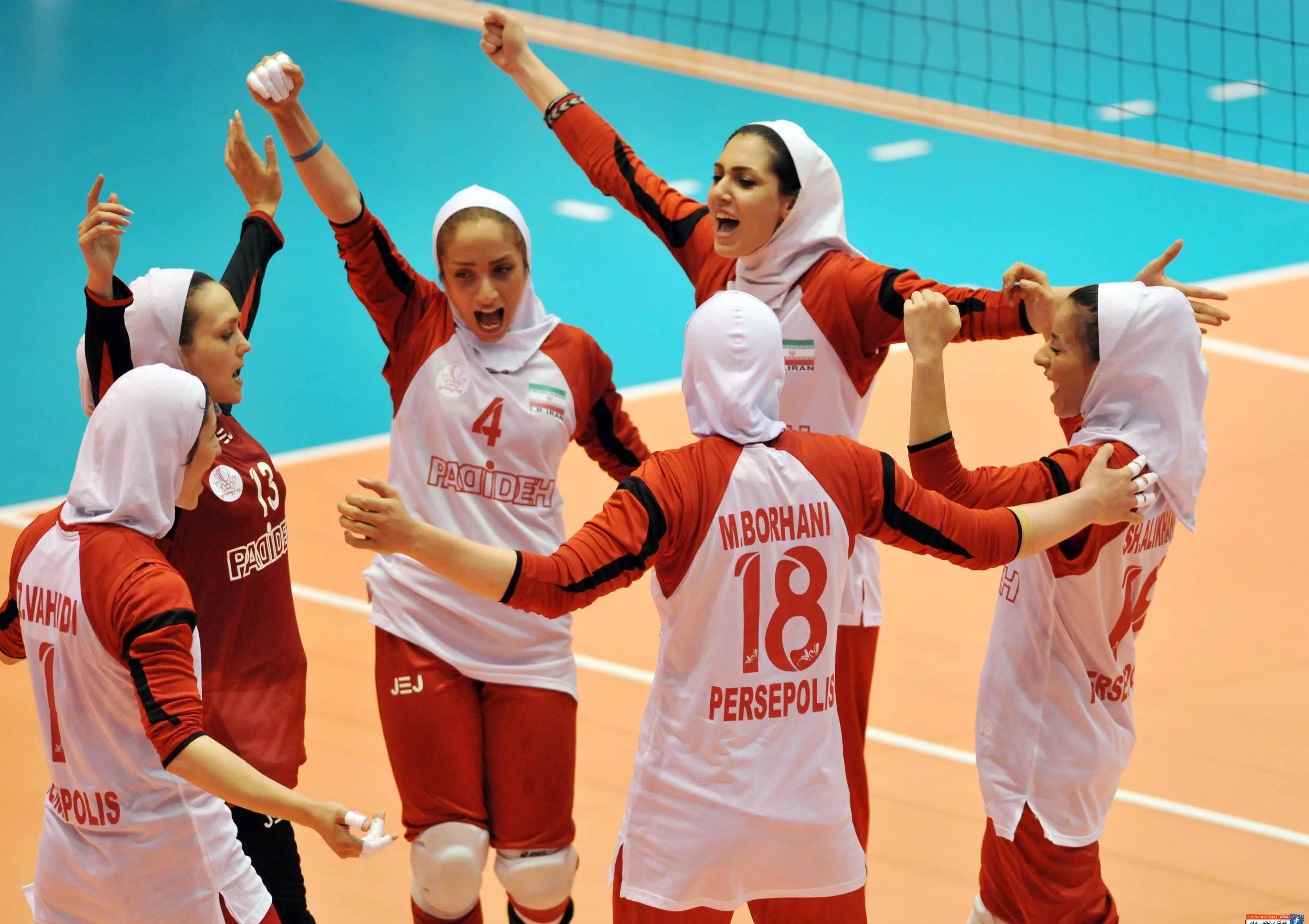 دختران والیبال ایران آماده رقابت در قهرمانی آسیا / برنامه ...