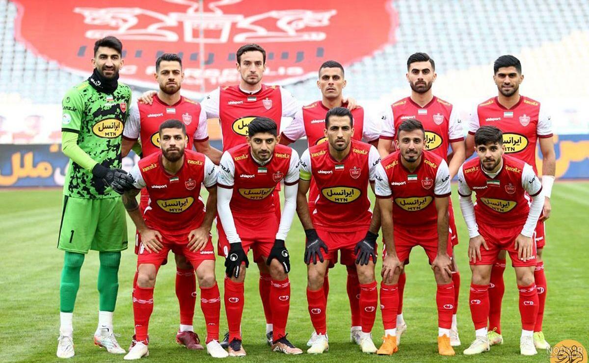 عکس ترکیب تیم پرسپولیس جدید