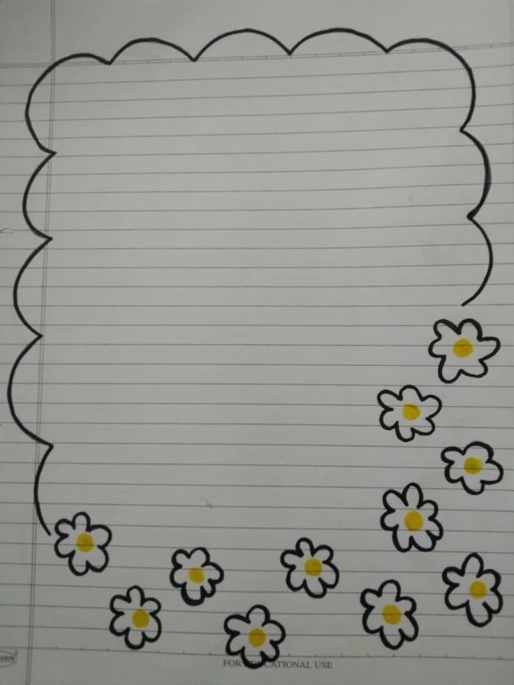 نقاشی ساده برای دفتر مشق کلاس چهارم