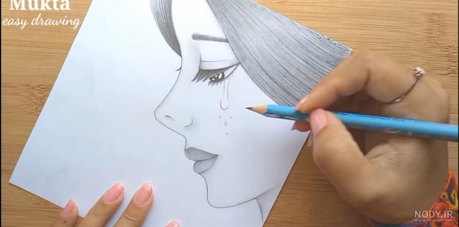 نقاشی سیاه قلم ساده و آسان نقاشی سیاه قلم ساده و آسان