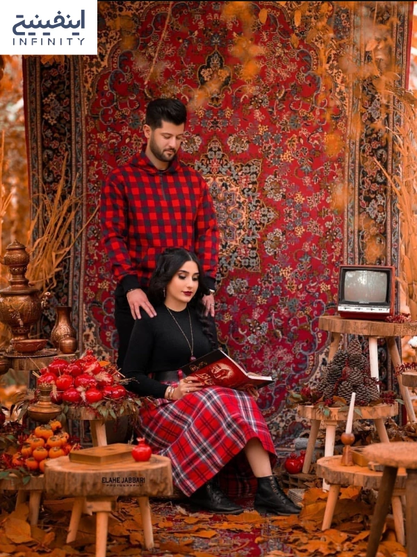 با این ۲۶ مدل ست یلدایی زن و شوهر ، حضوری متفاوت و عاشقانه در مهمانی‌ ها  داشته باشید - ماگرتا