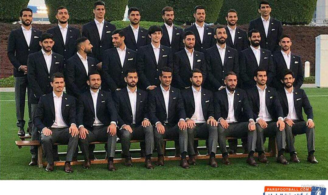 ببینید | لحظه‌ ورود بازیکنان تیم ملی ایران به زمین بازی - خبرآنلاین