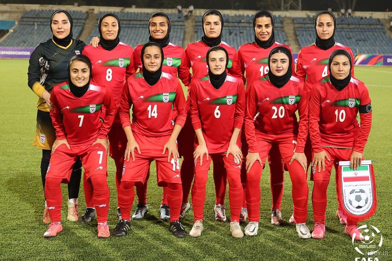 عکس تیم ملی فوتبال بانوان ایران - عکس نودی