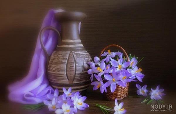 عکس طبیعت و گل های رنگارنگ و دیدنی
