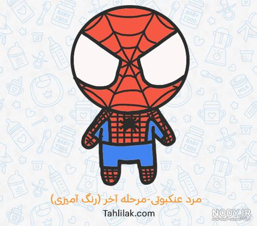 عکس نقاشی ونوم مرد عنکبوتی