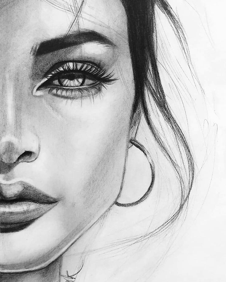 نقاشی و طراحی دختر ساده نقاشی و طراحی دختر ساده