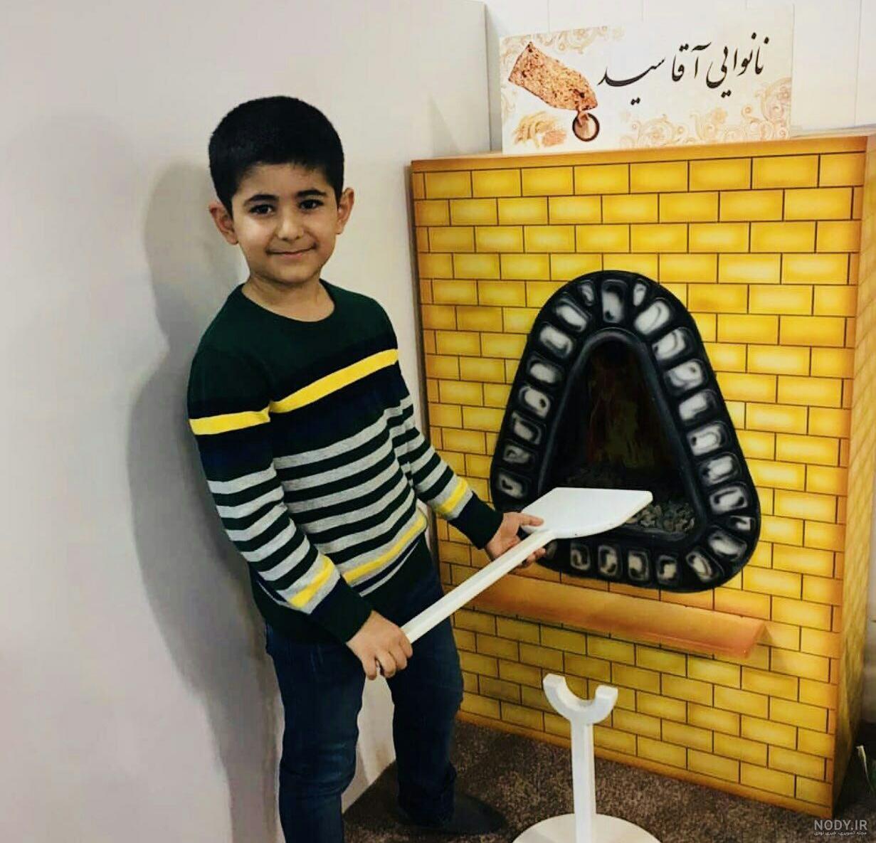 نقاشی نانوایی سنگکی نقاشی نانوایی سنگکی