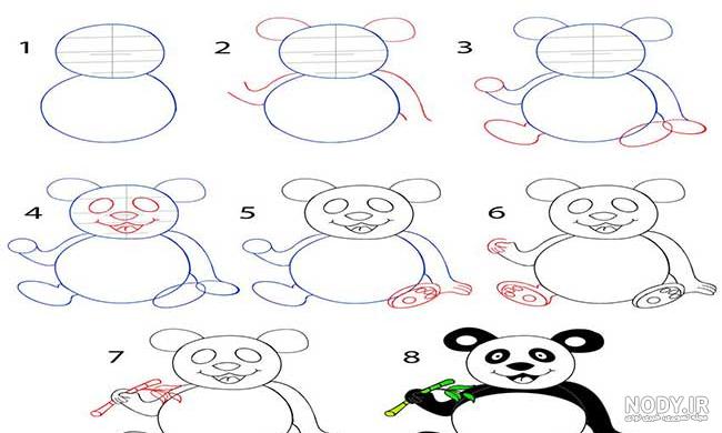 نقاشی پاندا برای کودکان؛ ۲۵ طرح زیبا و جذاب برای رنگ آمیزی - ستاره نقاشی پاندا برای کودکان؛ ۲۵ طرح زیبا و جذاب برای رنگ آمیزی - ستاره