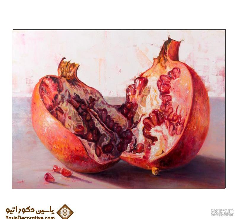 ۲۵ نمونه نقاشی انار کودکانه ساده برای رنگ آمیزی [آموزش ویدئویی] - ستاره