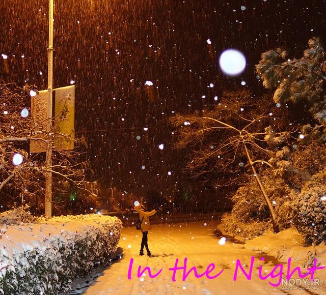 عکس برف زیاد