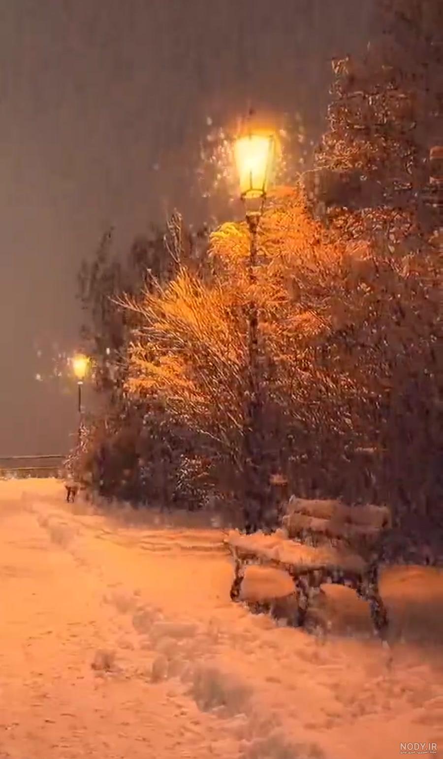 عکس برف زیاد