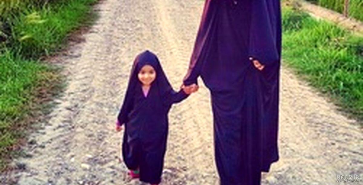 عکس مادر دختری واقعی