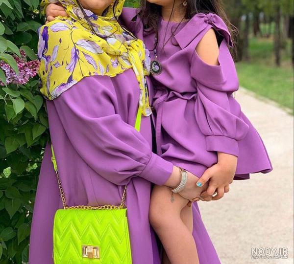 عکس مادر دختری واقعی