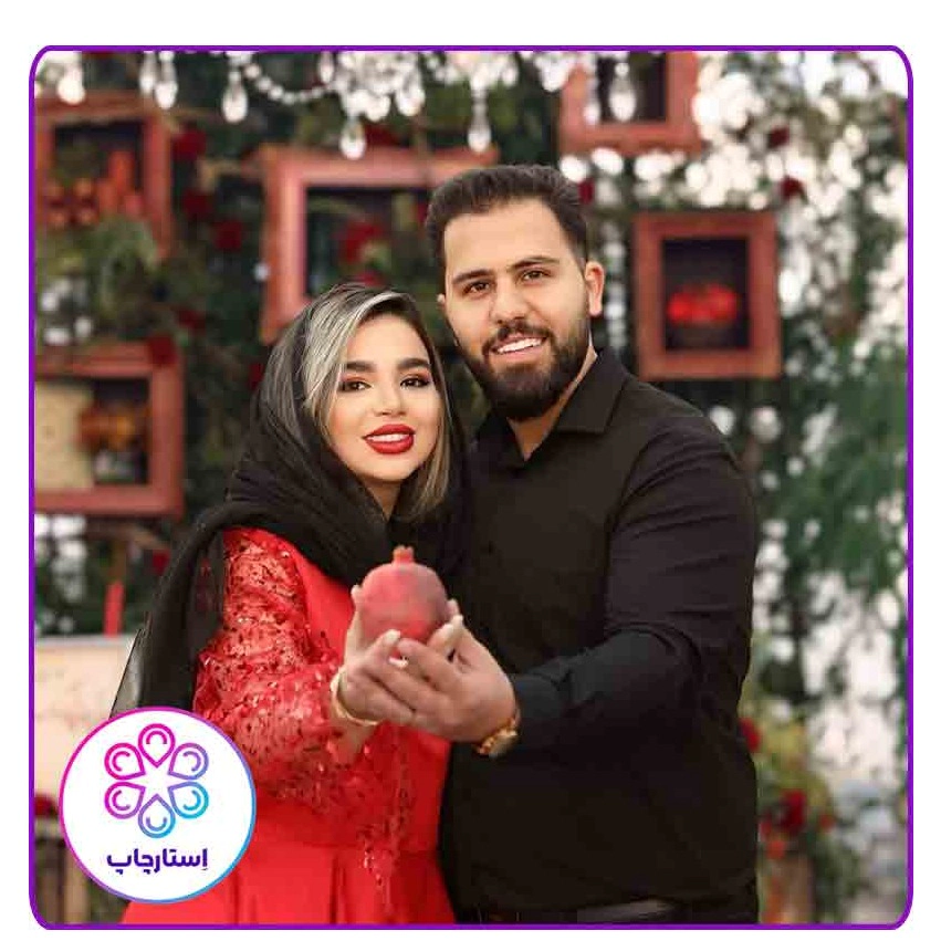 ایده ژست عکاسی شب یلدا