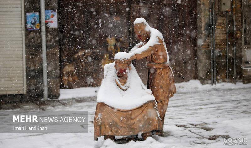 ایسنا - بارش برف در همدان ایسنا - بارش برف در همدان