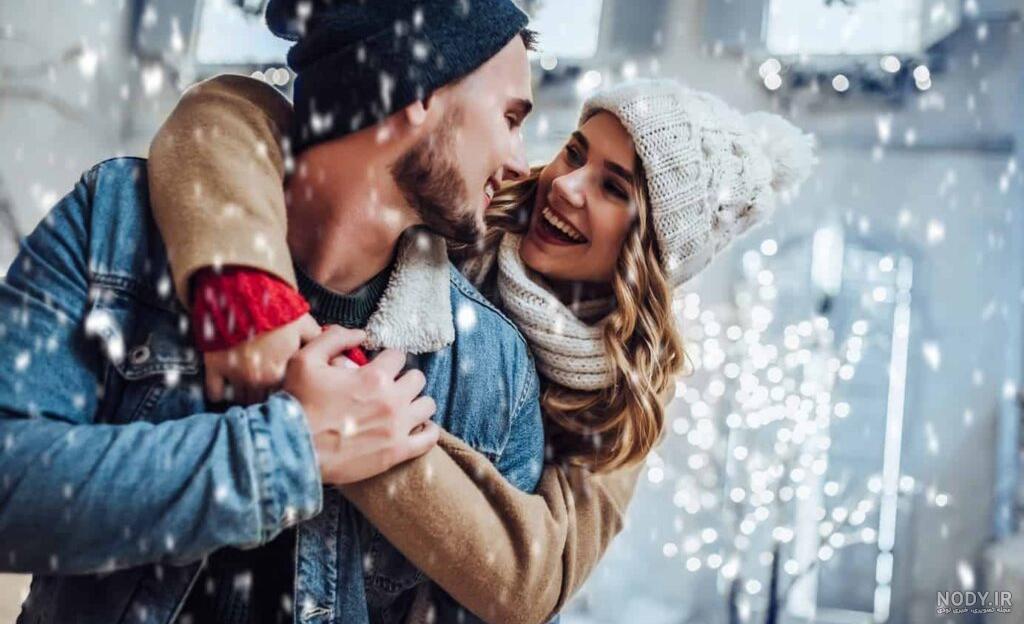 عکس نوشته برف عاشقانه عکس نوشته برف عاشقانه