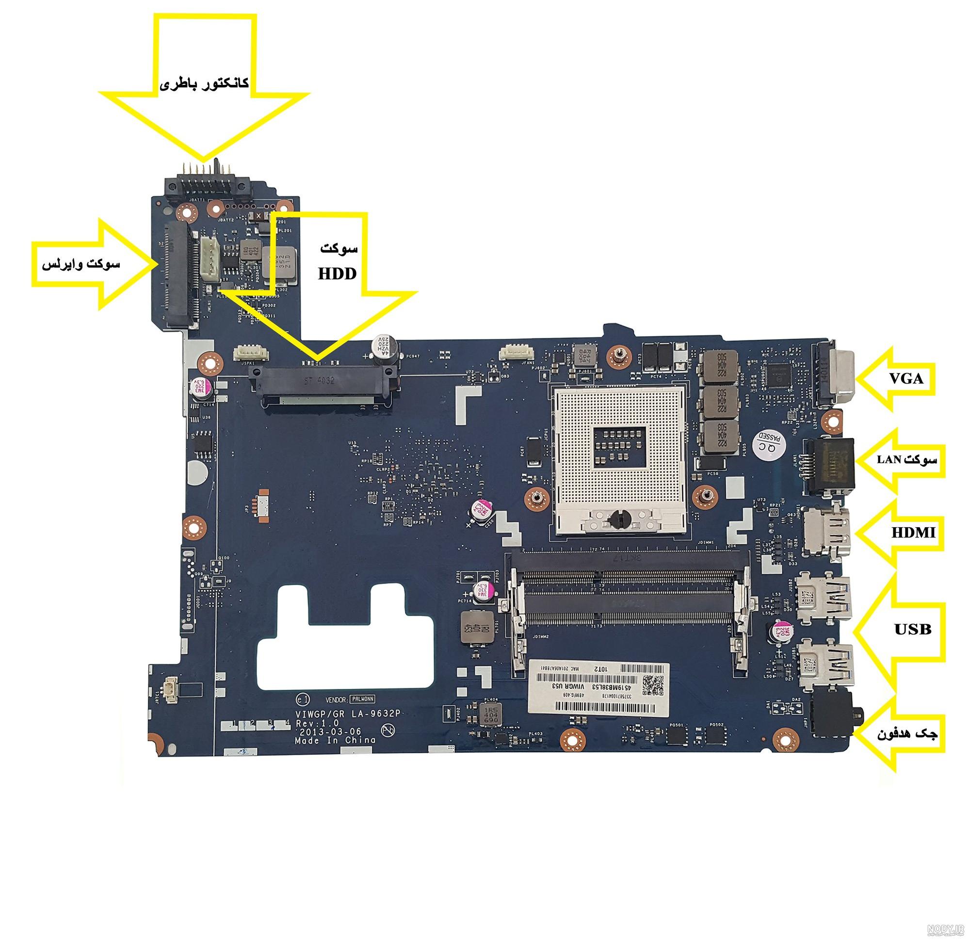 قیمت و خرید مادربرد لپ تاپ دل Latitude E5570 i5 قیمت و خرید مادربرد لپ تاپ دل Latitude E5570 i5