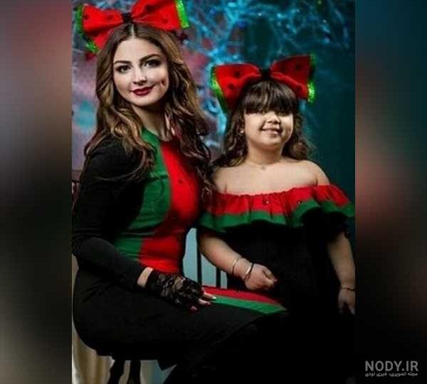 لباس سرهمی شب یلدا دخترانه