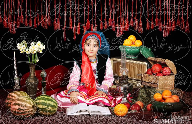 لباس سنتی یلدایی