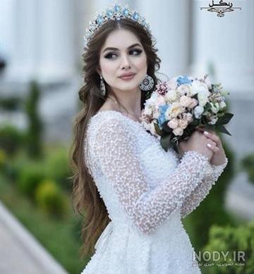  عکس عروس تکی