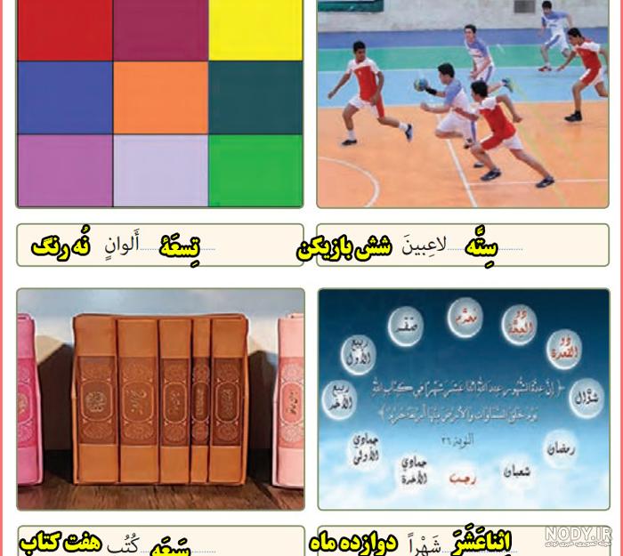 درس ۱ عربی هشتم (جواب و معنی)