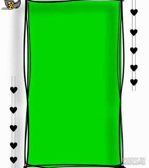 عکس صفحه ی سبز ساده