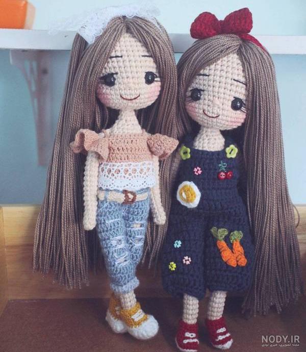 آموزش عروسک بافتنی کاسیوشا بصورت فیلم❤️بباف