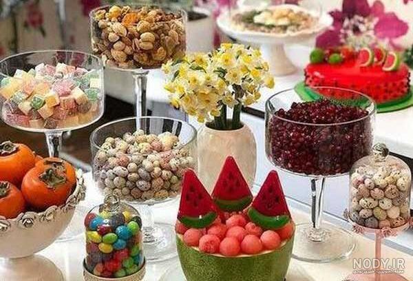 ایده برای چیدن سفره شب یلدا