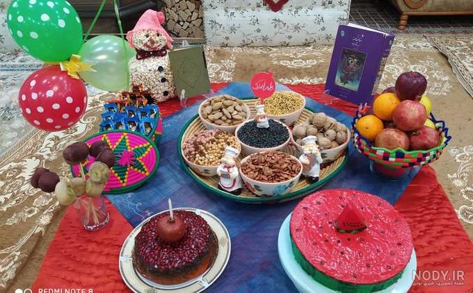 ایده سفره شب یلدایی