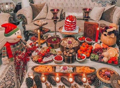 ایده سفره یلدا در مدرسه
