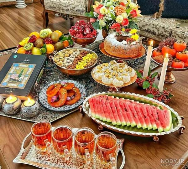 ایده شب یلدا ساده و شیک