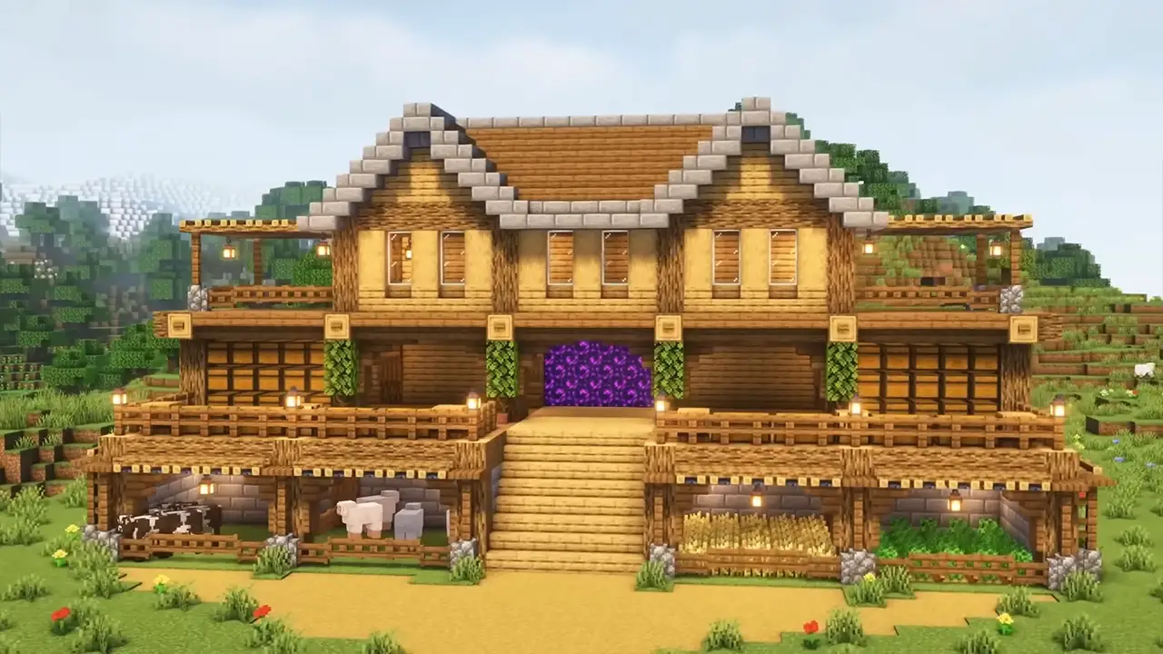 ساخت خانه مدرن اپارتمانی ساده ماینکرافت (minecraft) ساخت خانه مدرن اپارتمانی ساده ماینکرافت (minecraft)