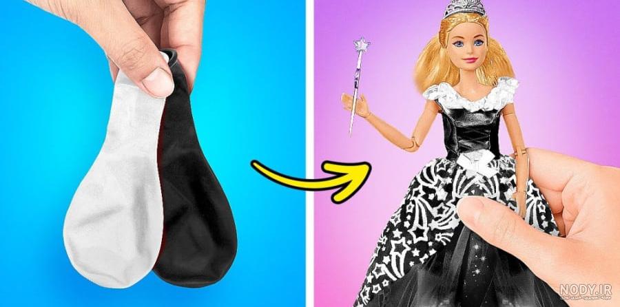 ست اسباب بازی عروسک باربی مفصلی به همراه وسایل BARBIE-عروسک دخترانه
