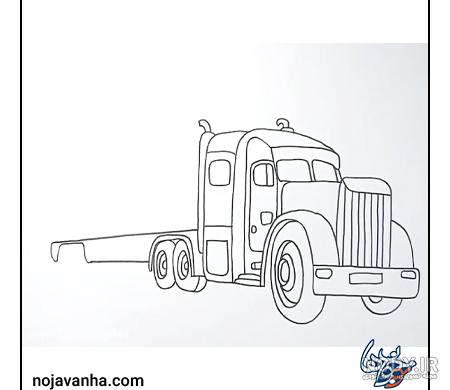 طرح اتوکد برش لیزری ساخت ماکت بنز اکسور کشنده ده چرخ با تمام ...